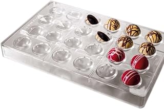 Martellato MA5000 Sphere Polycarbonate Mould, 30 mm, Transparent