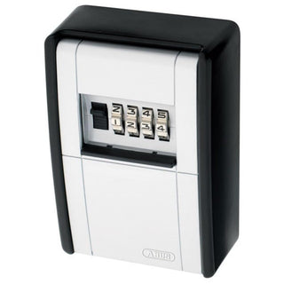 Combination Key Storage Box with Wall Mount by ABUS – 3.375-Inch, Metal, Black