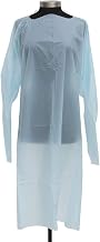 HUBERT Blue Disposable Waterproof Isolation Gown