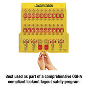 Master Lock Includes 20 Zenex Padlocks / Yellow / Modern Keyed Padlocks