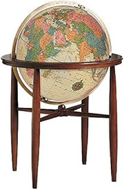 Heirloom Finley Illuminated Floor Globe - Antique