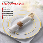 Stock Your Home 25 Count / Gold / Formal Spoons