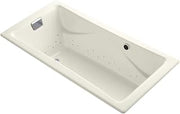 Kohler Tea-for-two 72-in Heated Bubblemassage Air Bath