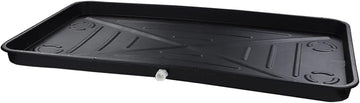 Diversitech (6-2748L) A/C Secondary Plastic Condensate Drain Pan, Air Conditioner Drip Pan with Rolled Edges, 27" x 48", Black