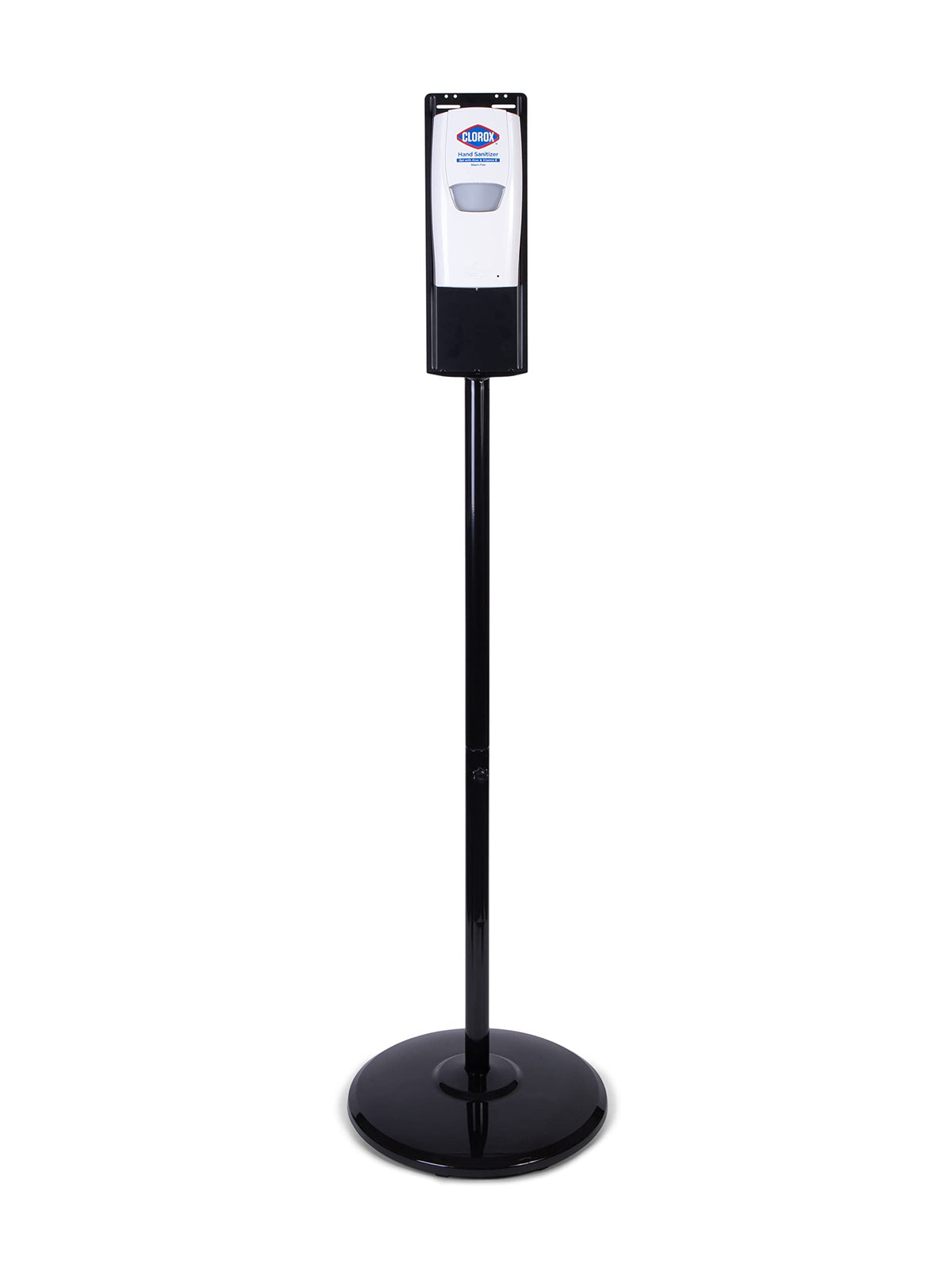 Clorox Dispenser & Black Floor Stand / 34 Ounce (Pack of 1) / 1 Disinfectant Wipes