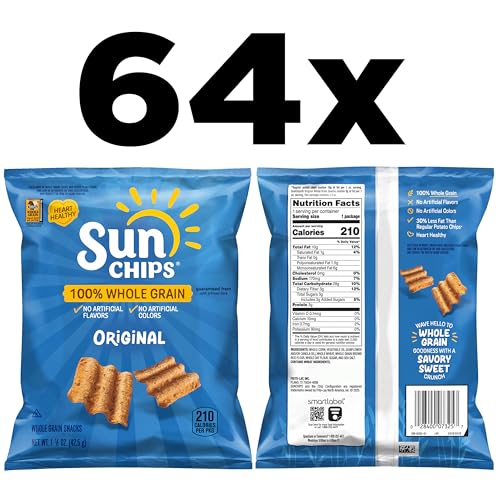 Sunchips Original / 96 Ounce (Pack of 1) / 64 Chips & Crisps