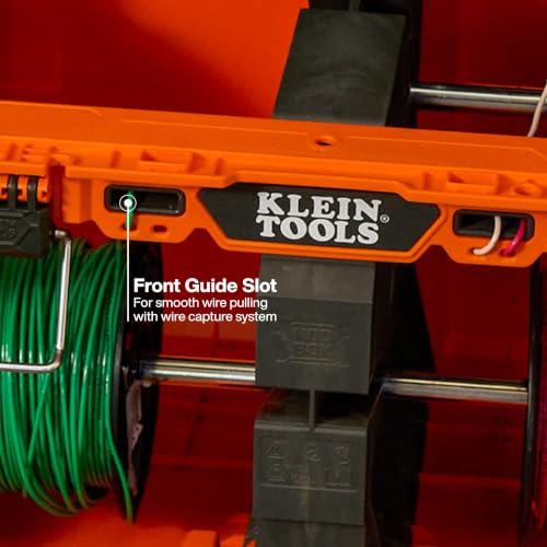 KLEIN TOOLS Wire Spool Dispenser / Orange / 120.0 pounds Tool Bags