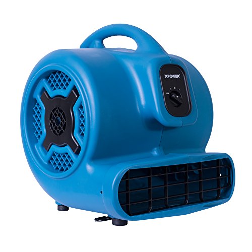 XPOWER 15.9" x 17.5" x 18.5" / Pro P-830 / Blue Floor Fans