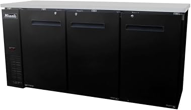 Migali C-BB72-HC 72″ Solid Door Back Bar Refrigerator