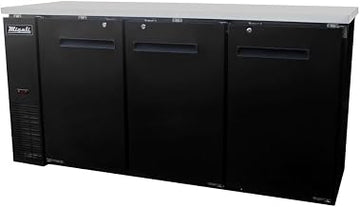 Migali C-BB72-HC 72″ Solid Door Back Bar Refrigerator