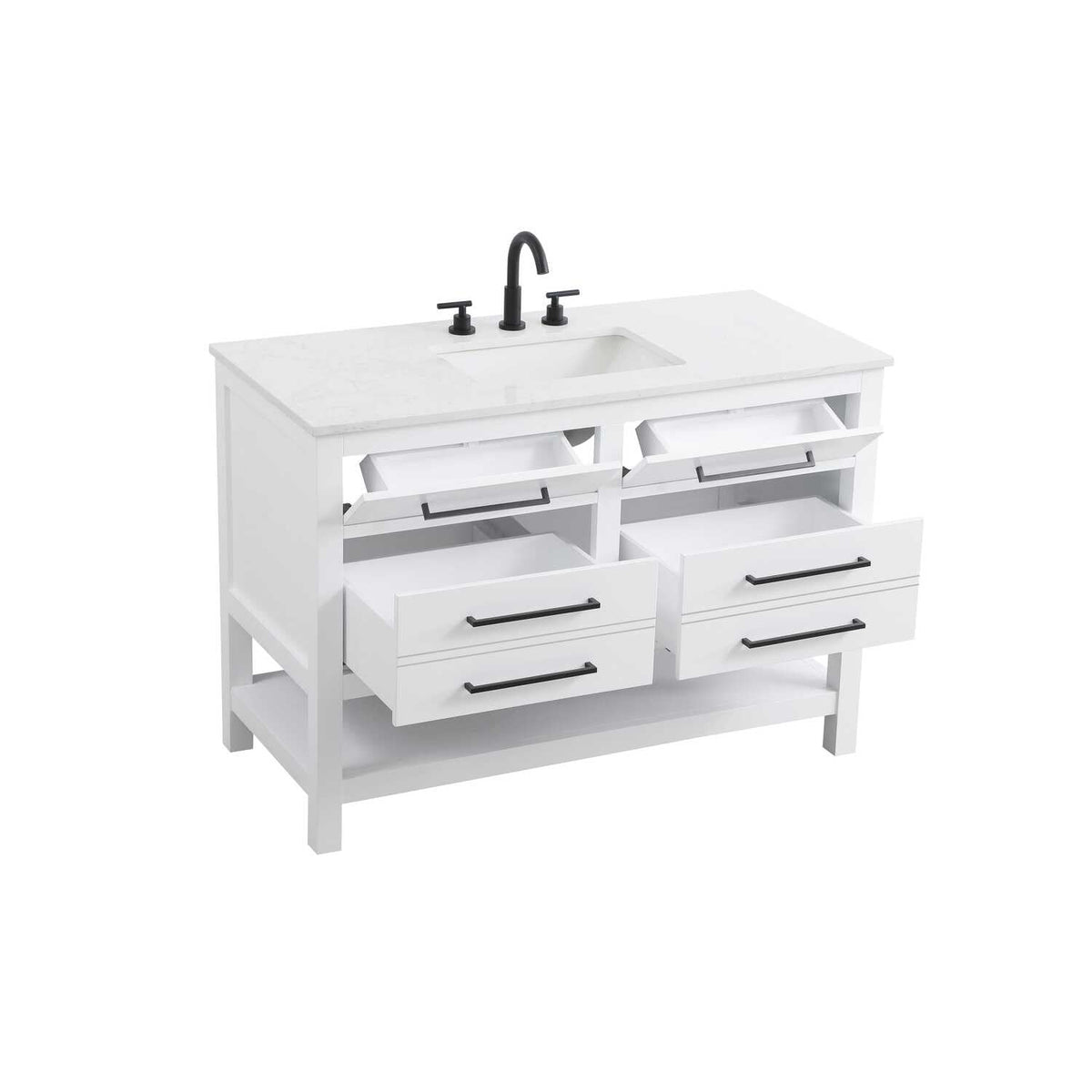 Bathroom Vanity White by karson – White
