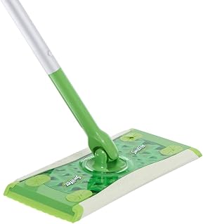Swiffer Mop, 10 inch Wide Mop, Green, 3/Carton