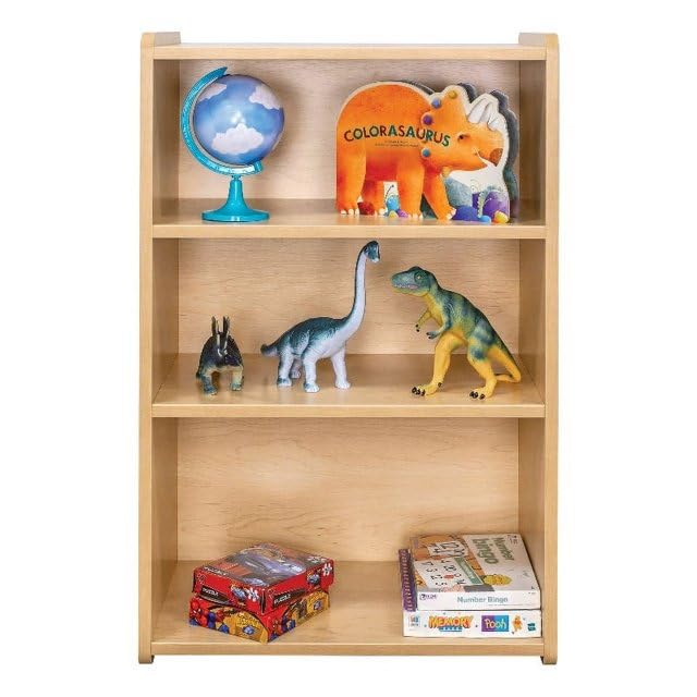 School Age Shelf Storage by Tot Mate – Ready-To-Assemble, Maple, Model TMS401R.0577