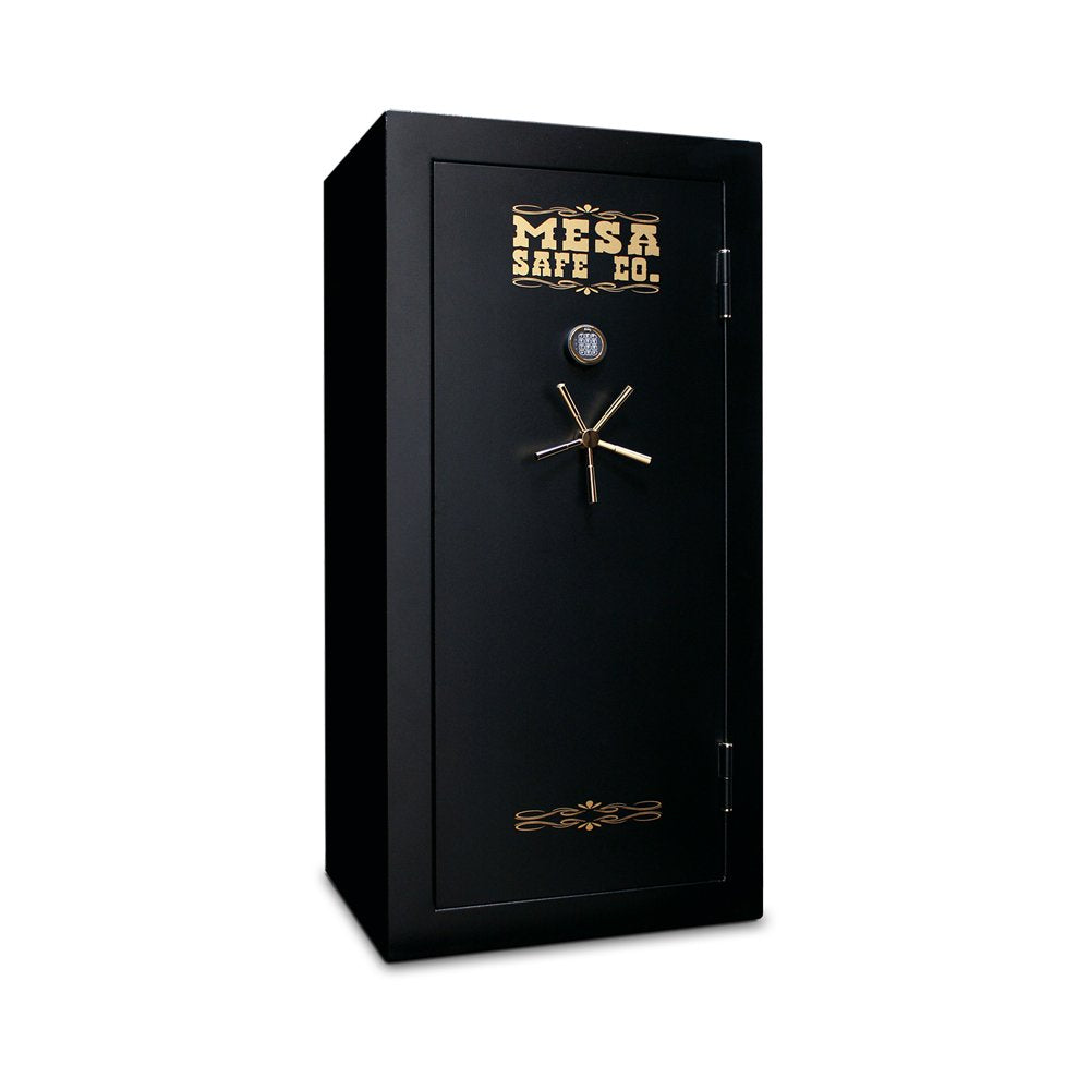 Mesa Safe Gun Safe by Mesa Safe Co. – 24"D x 36"W x 71"H, Alloy Steel, Black, Model MBF7236E