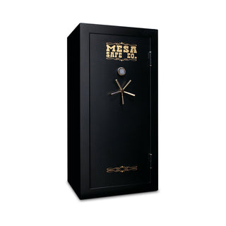 Mesa Safe Gun Safe by Mesa Safe Co. – 24"D x 36"W x 71"H, Alloy Steel, Black, Model MBF7236E