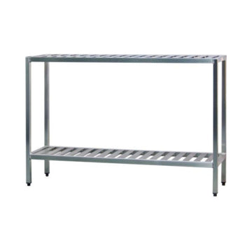 3 shelf unit by NEW AGE – Aluminum, Multi Color, Model 1048TB