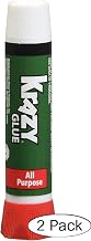 Krazy Glue Original Crazy Super Glue All Purpose Instant Repair, (Pack of 5) (Green, Pack of 2)