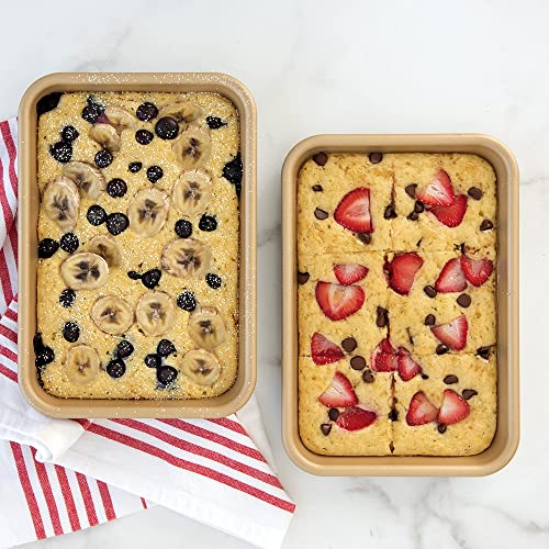 Nordic Ware Half and Quarter Sheet / Pack of 2 / Aluminum Baking & Cookie Sheets