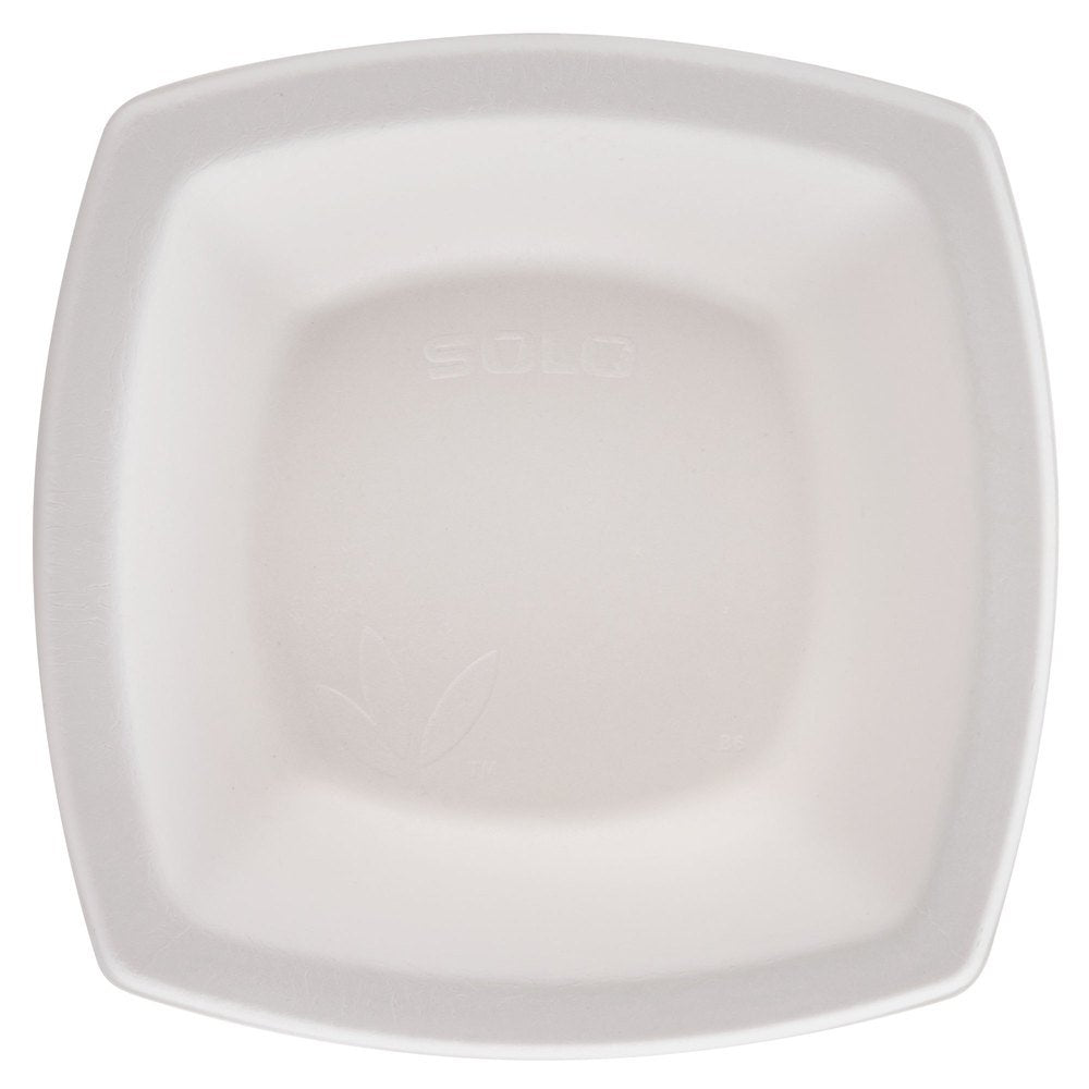 12BSC Bare 12 oz. Square Compostable Sugarcane Bowl - 1000/Case