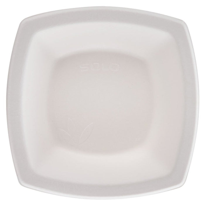 12BSC Bare 12 oz. Square Compostable Sugarcane Bowl - 1000/Case