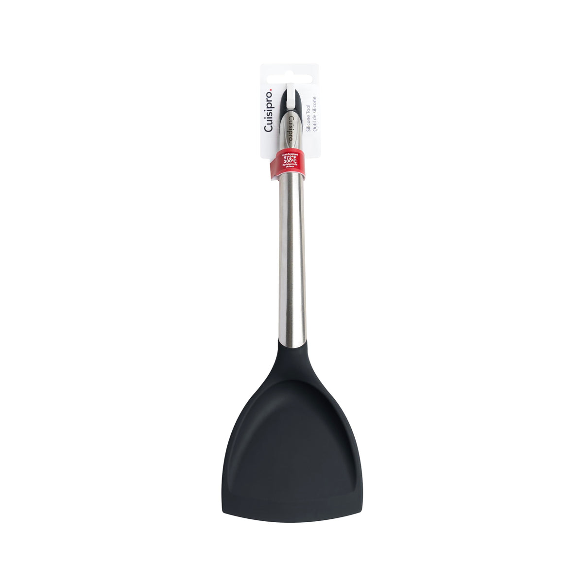 12.5" Silicone Wok Turner by Cuisipro – 12.5", Silicone, Black, Model CSP-711251402