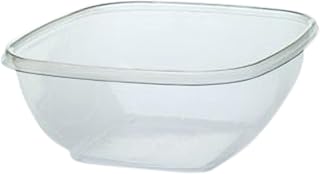 COPERATION Sabert Bowl 32 Oz Medium Pete Clr Square, 300 CS