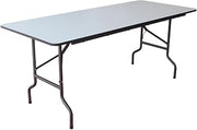 Global Industrial Folding Wood Table, 72"W x 30"L, Gray