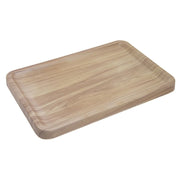 Serving Platter with Butcher Block Finish - 13 1/2 L x 9 1/8 W by HUBERT – 13.5" x 9.1" x 0.9", Melamine, Butcher Block, Model M1351-BUTCHER