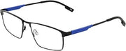 Flexon Eyeglasses E 1164 002 Satin Black/Blue 54mm
