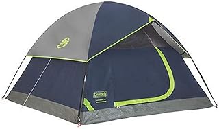 Coleman Sundome Dome Tent, 4 Person, Blue/Gray