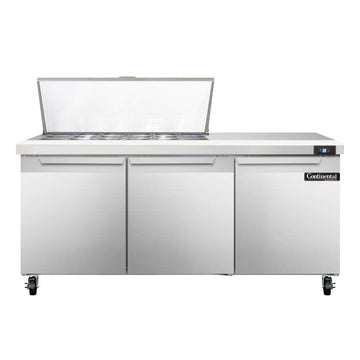Mighty Top Sandwich Unit by Continental Refrigerator – 20.6 cubic_feet, Model SW72-18M