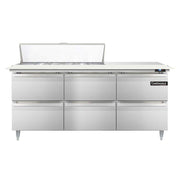 DL72-12C-D Designer Line Sandwich Unit by Continental Refrigerator – Commercial Grade