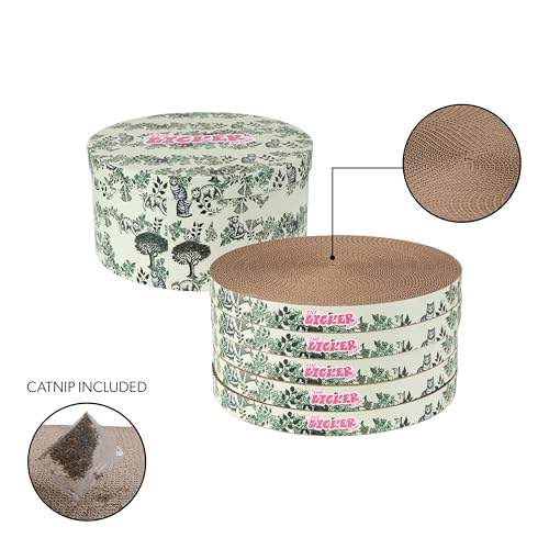 THE LICKER STORE Green / 12" / Modern;Mid-Century;Classic;Transitional;Traditional;Cottage;Casual Scratching Pads