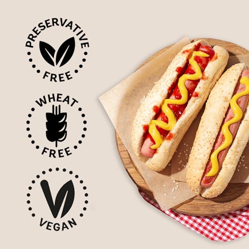 Schär Hot Dog buns / 4 pack Hamburger Buns