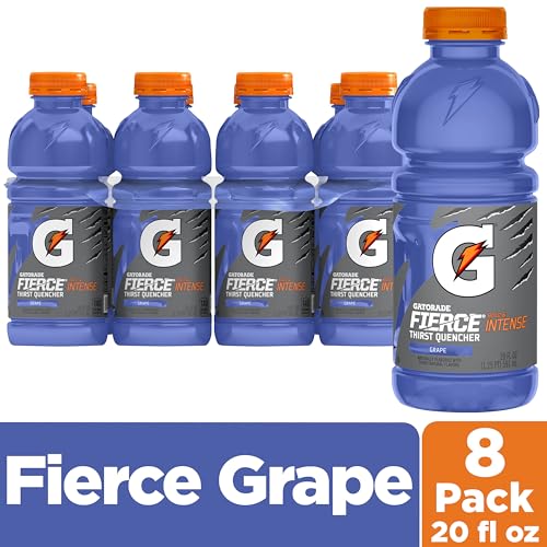 Gatorade purple / Grape / 20 Fl Oz (Pack of 8) Sports Drinks