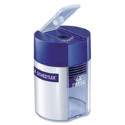 Tub Pencil Sharpeners single-hole sharpener by STAEDTLER – Silver, Model 511 001