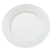 Classicware Plate White 10 1/4" by WNA – Large, Plastic, White, Model CW10144W