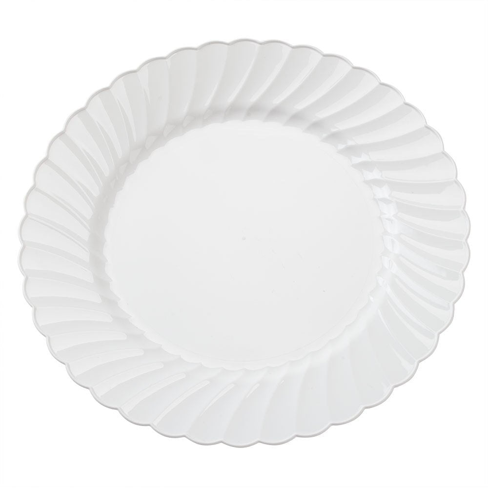 Classicware Plate White 10 1/4" by WNA – Large, Plastic, White, Model CW10144W