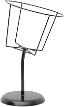 HUBERT Baguette Basket Stand Black Metal - 18"L x 18"W x 30"H
