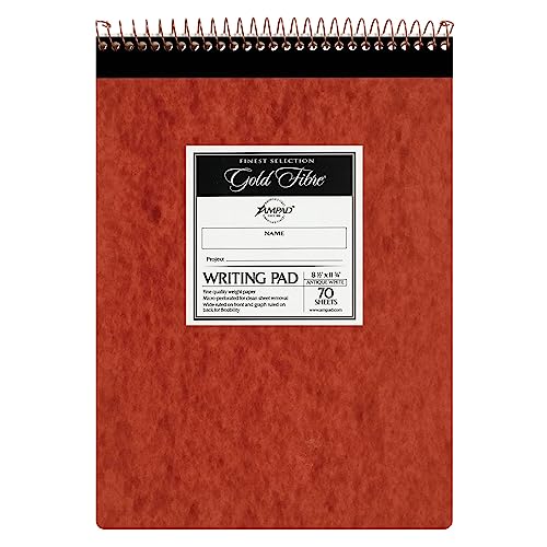 Ampad 70 Sheets / White / Legal/Wide Letter & Legal Ruled Pads