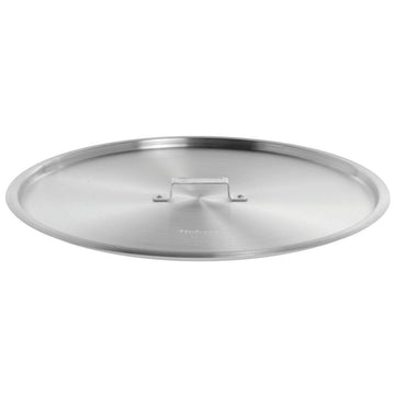 Kratos Aluminum Cover for 100 qt Stock Pot or 28 qt Brazier - 20 9/10"Dia by HUBERT – 28.0 quarts, Aluminum, Silver, Model KASP100C