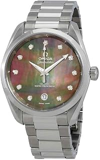Omega Seamaster Aqua Terra Automatic Chronometer Diamond Ladies Watch 220.10.38.20.57.001