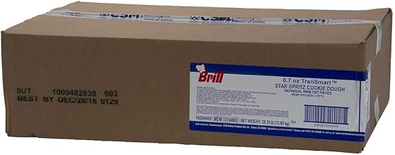 Brill Star Spritz Cookie Dough, 0.7 Ounce -- 648 per case.