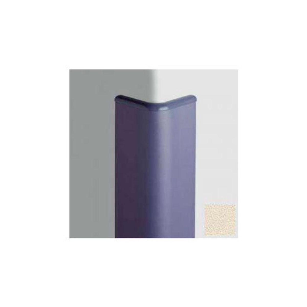 Corner Guard Bullnose by Pawling – 50"L x 9"W x 5"H, Vinyl, Eggshell, Model CG-30-4-370