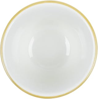 CAC China SC-4G Seville Scallop Edge Bouillon Gold Band 7.25 oz., 4"