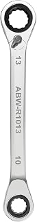 Jonard Tools ABW-R1013 Adjustable Wrench, Extra Wide Jaw Capacity, Chrome Vanadium Steel, Ergonomic Vinyl Grip Handle, Precision Worm Gear, SAE & Metric Scales