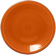 Homer Laughlin Fiesta 7-1/4-Inch Salad Plates, Set of 4, Tangerine