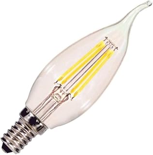 Satco S8614 Candelabra Decorative Led Light Bulb, 3.5 W, 120 V