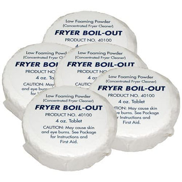 Franklin Machine Fryer Puck Fryer Cleaning Tablets | Set of by Franklin Machine Products – Pack of 5, Model 143-1096