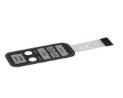Switch Panel Membrane by Glastender – Metal, Black, Model 01001464